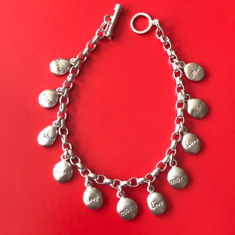 Live More Love More Dream More Charm Bracelet